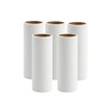 6.3" Lint Roller Refills, 5‑Roll Pack, Handle Not Included