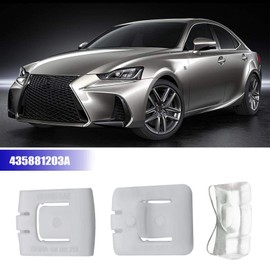 Micro Traders 8Pcs Car Seat Rail Runner Slider Guide Clips Piece Set 435881203A Plastic Seat Buckle Fastener Clips Compatible with Golf MK1 MK2 MK3