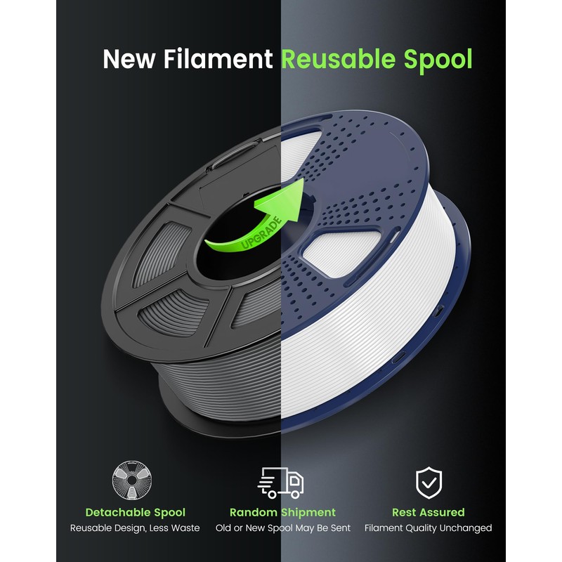 SUNLU SUNLU PETG Filament 1.75mm Bundle, Less Stringing, Good Layer