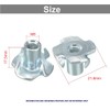 TERF® M8 (8mm) X 17.5mm Steel 4 - Pronged Tee