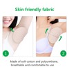 UnderarmPads, 2pcs Underarm Pads Reusable Adjusted Breathable Cotton Armpit Sweat