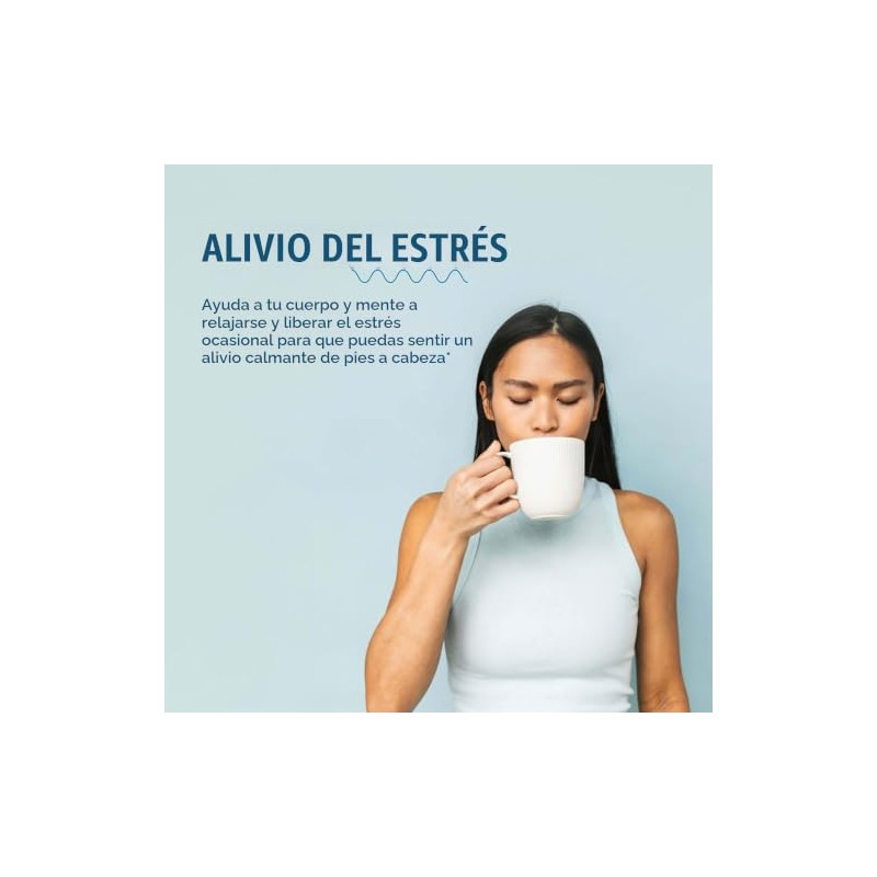 Natural Vitality Calm Mind Magnesio + L - Teanina en