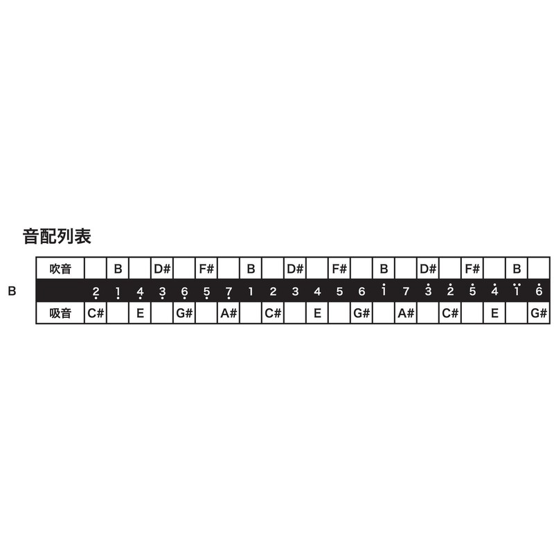 Tombo Double Sound Harmonica Special Tombo Band 21 Holes