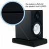 SUPVOX 2pcs High-density Speaker Isolation Pads Odorless Foam Cushion for