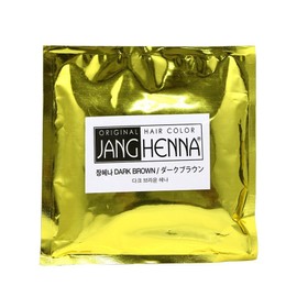 Jang Henna Original Hair Color 100g, 3N Dark Brown Henna, 1 Piece / 장헤나 오리지널 헤어컬러 100g, 3N 다크브라운 헤나, 1개