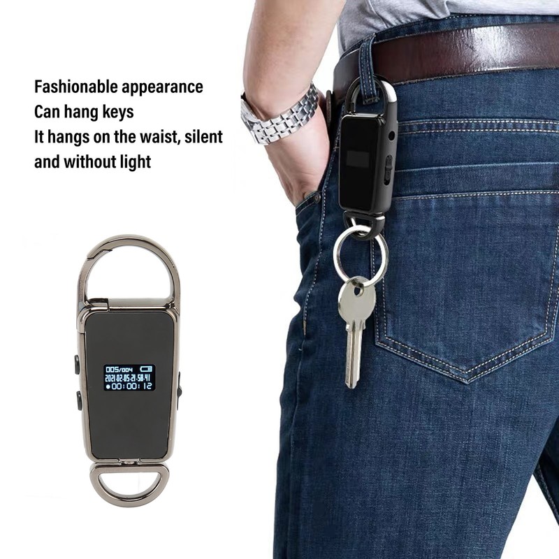 Voice Activated Recorder Multifunction Intelligent HD Noise Reduction MP3 Digital