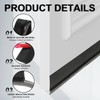 uxcell 2 Pcs Door Bottom Sweep, 39 x 1 inch