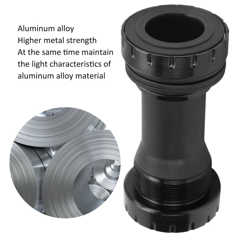 1.37x24T Road Bicycles Mountain Bikes 68‑73mm BB Bottom Brackets Aluminum