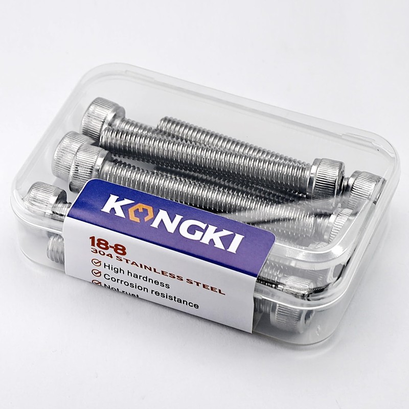 M4-0.7 x 14mm Hex Socket Head Cap Screws Bolts, 304