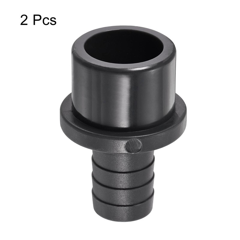 sourcing map PVC Pipe Fitting 20mm Barbed x 32mm OD