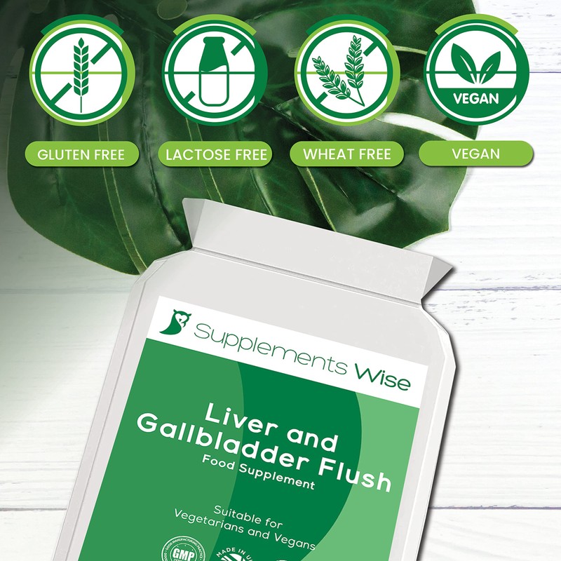 Liver and Gallbladder Flush - 60 Capsules - Powerful Liver