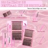Eyelash Extension Natural Eyelashes 30d40dset9-16mmdiyblack