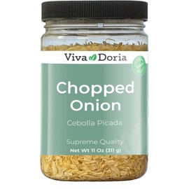 Viva Doria Chopped Onion, Cebolla Picada, Dehydrated Chopped Onion, 11 Oz