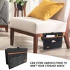 DUINIU 1 Piece Felt Bedside Storage Bag, Bedside Organizer, Sofa
