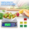 RUJIXU Large Digital Kitchen Scale 30KG Commercial Food Scale 66LB
