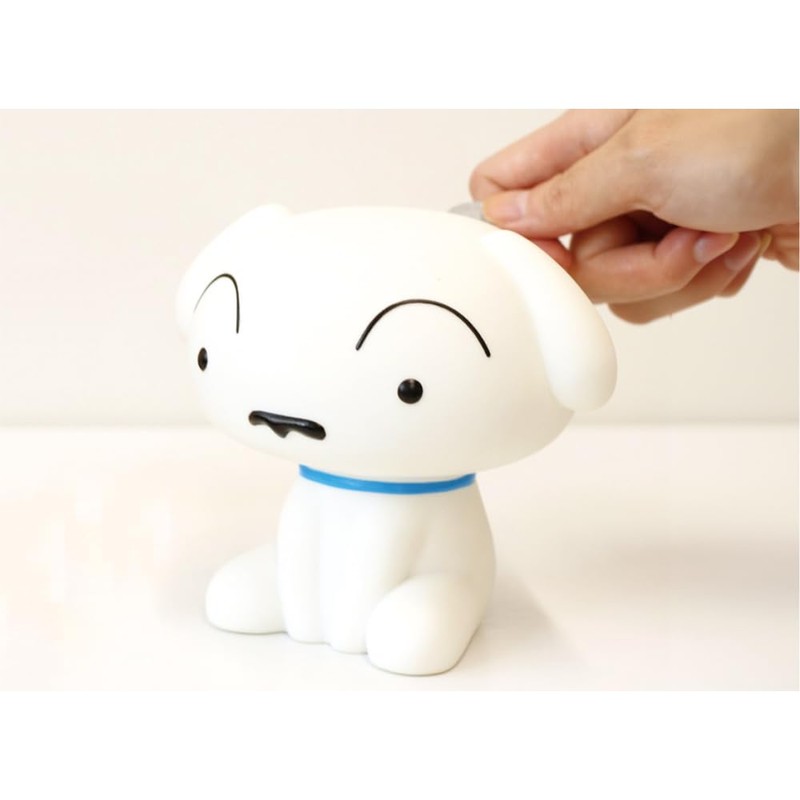 Crayon Shin-chan Soft Vinyl Bank, Shiro++