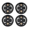 VGOL 4PCS Bicycle Fixed Base Computer Mount Insert Kit Base