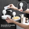 LEVERLOC Soap Dish Suction Cup NO-Drilling & Removable Suction Cup