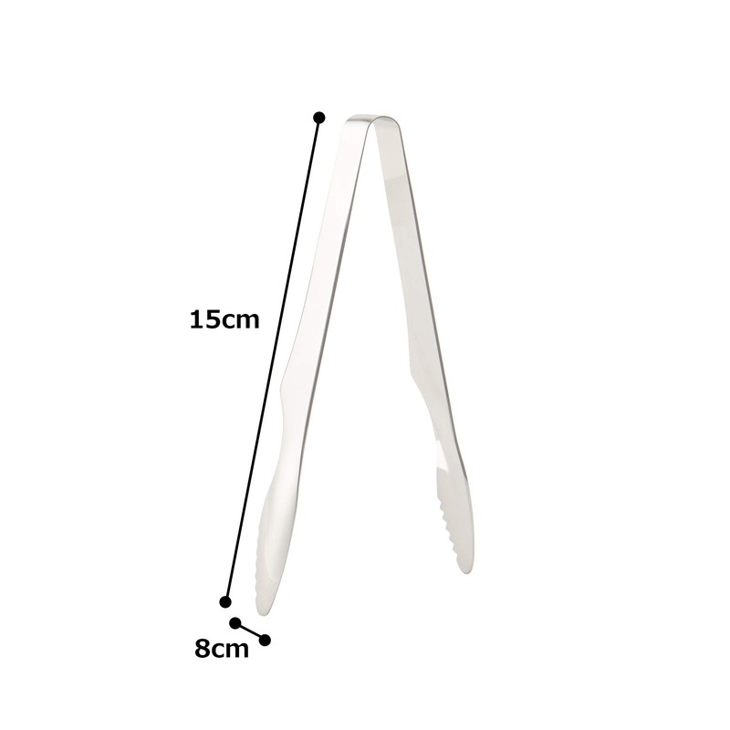 Endoshoji Commercial Use TKG BBQ Tongs 15cm (5.9 inches) BTVI201