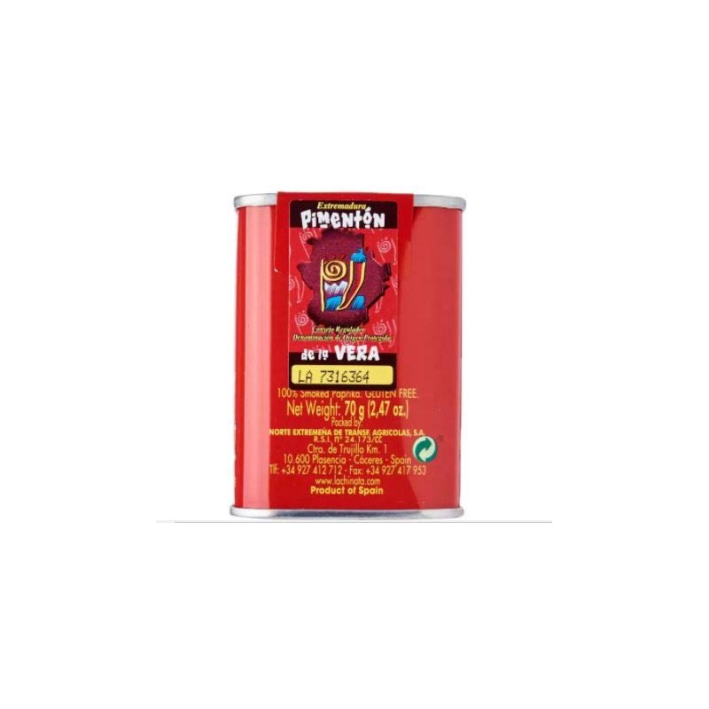 La Chinata Oak Smoked Paprika Powder Hot 70 grams