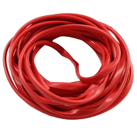 16Ft/5M Car Door Edge Guards, U Shape Edge Trim Car Door Edge Protector, Self Adhesive Rubber Seal Car Door Protection Scratch Strip, Universal Door Guards for Most Cars (Red)