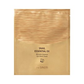 The Sam Snail Essential EX Linkle Solution Gel Mask Sheet 28g / 더샘 스네일 에센셜 이엑스 링클 솔루션 겔 마스크 시트 28g
