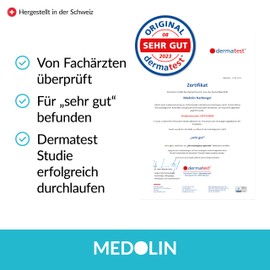 Medolin® Scar Ointment - Reduces the Visibility of Scars - Certified Scar Gel in the EU - Versatile & Easy to Use 19 g