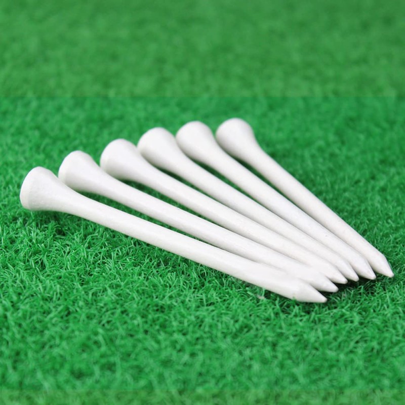 Golf Tee, 2.8 inches (70 mm), Wooden Golf Tee, Golf