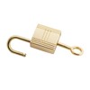 heyous 4pcs Zinc Alloy Archaize Padlocks Key Lock with Key