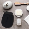 4 STÜCKE Peeling-Handschuhe, Peeling-Handschuh Schwarz Deep Body Peeling-Handschuh Abgestorbene Haut-Entferner