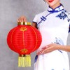 Luxtea Red Paper Lanterns Hanging Decorations for Chinese Spring Festival