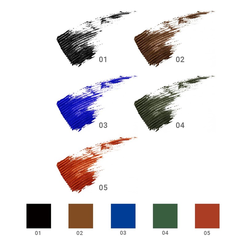 MiMC Mineral Long Eyelash Mascara 04 Moss Green Body