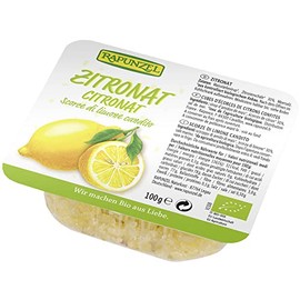 Rapunzel Organic Citronat, Diced (6 x 100 g)