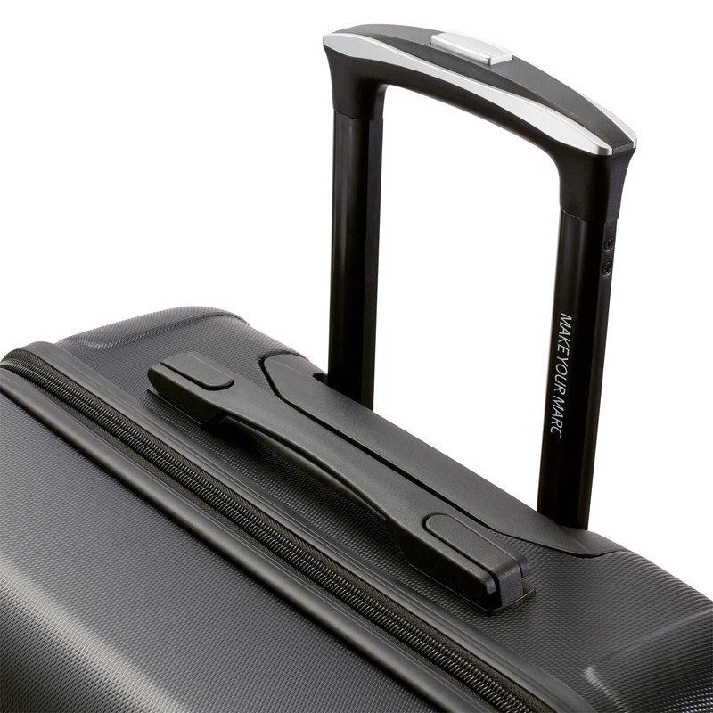 Marc New York Lotus 21" Upright Luggage, Black, Carry On