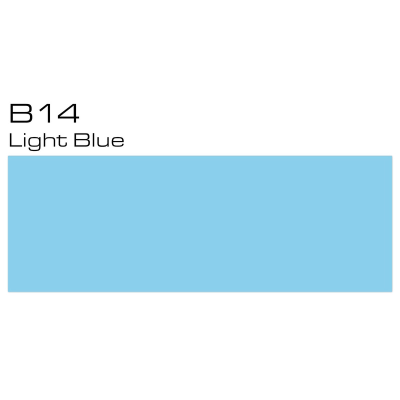 Copic Sketch B14, Light Blue