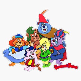 Gummi Bears Retro 80S Cartoon Bumper Sticker Window Vinyl Decal 5"
