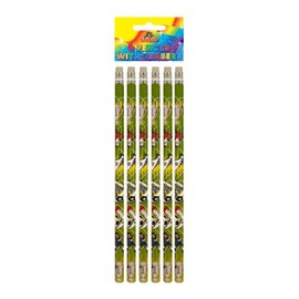 30 x FOOTBALL PENCILS with Eraser Tip