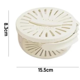 Wzenclave New Draining Basket with Lid, 2 in 1 Multi-Function Drain Basket,2-in-1 Detachable Fruit and Vegetable Cleaning Filter,Berry Keeper Container, Kitchen Strainer Basket Bowl