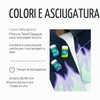 Vernice per tessuto Opaque To-18 nero 35 ml La Pajarita,