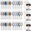 6 Color 60 Pcs Retractable Badge Holder Reel with Bulk