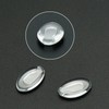OPUGIT Push-in Eyeglass Nose Pads,10 Pairs Glasses Nose Piece Soft
