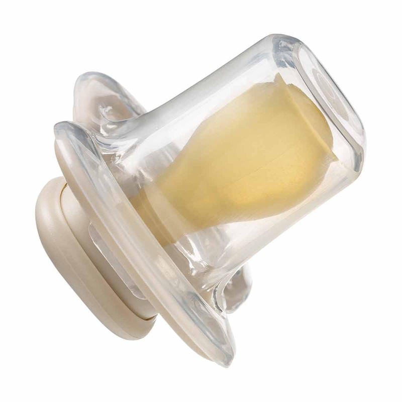 b.box Pacifier Soother Dummy Size 2 (2 Pack) | Natural