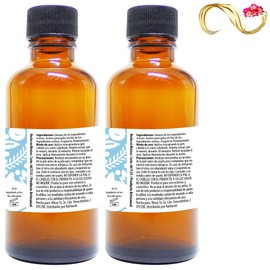 Aceite de ROSA MOSQUETA Orgánico Facial para la Cara Paquete con 2 pz de 60 ml c/u