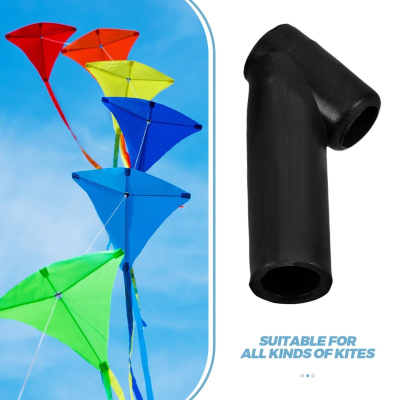 Kisangel 12pcs Plastic Kite Connectors Rod, DIY Kite Projects Frame
