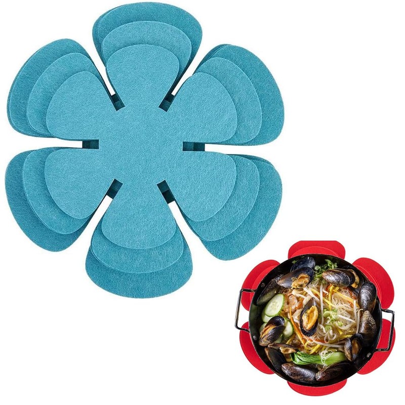 AIXXCUVQ 24pcs/Set Stack with Confidence Using Felt Pan Protectors for