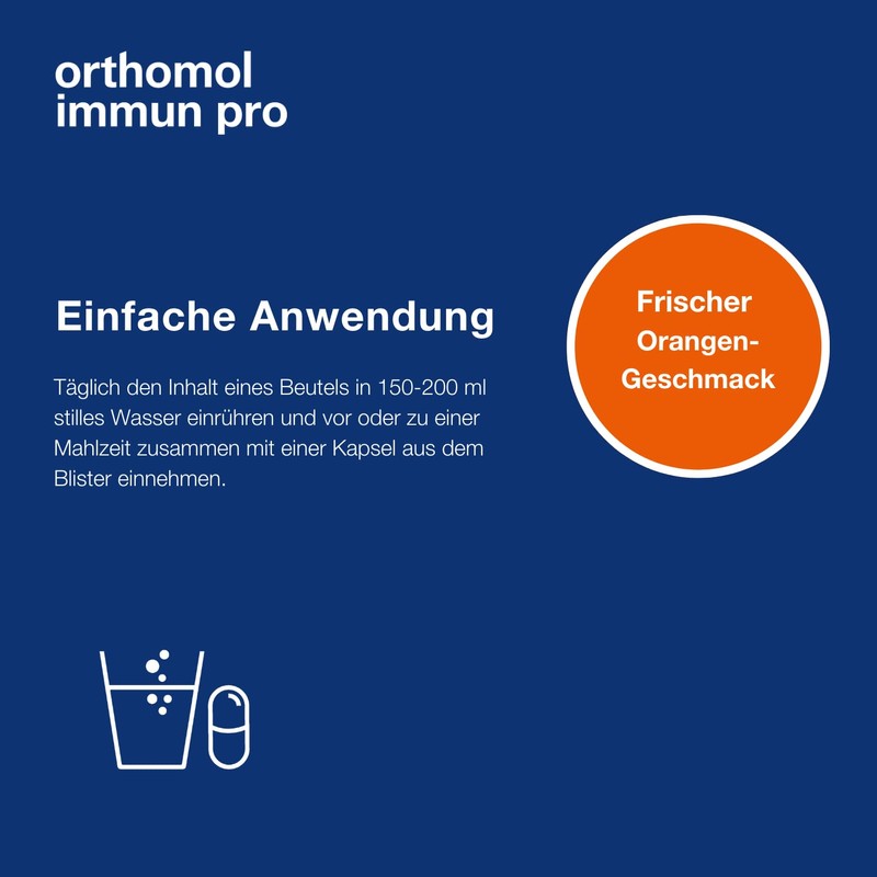 Orthomol immune per 15er granules & capsule as a dietary