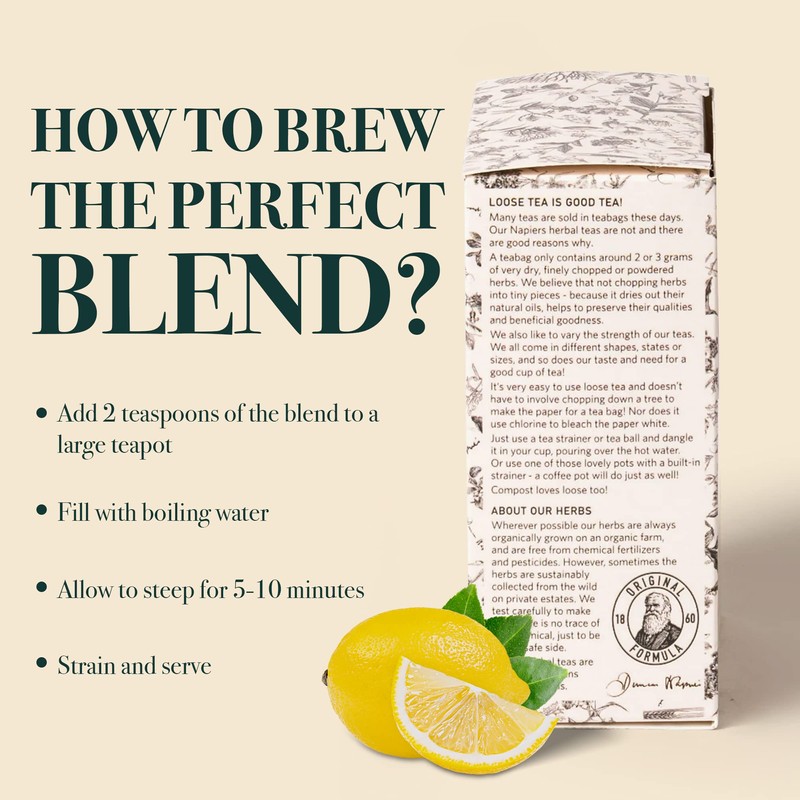 Napiers Skin Tea | Loose Leaf Tea | Herbal Blend