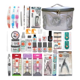 Mc Nails Mega Kit Profesional Uñas Acrílicas Especial Mc Nails