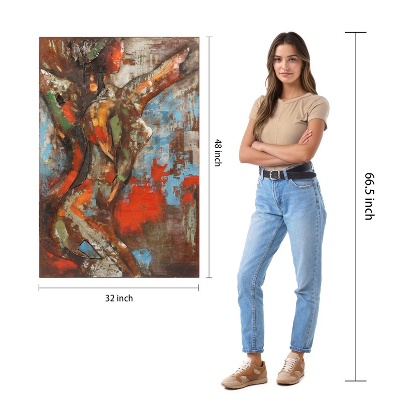 Empire Art Direct "Natural Beauty 2" Mixed Media Hand Painted