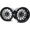HOBBYSOUL 2.2 Beadlock Wheels Adjustable Offset Rims Wide 40mm for